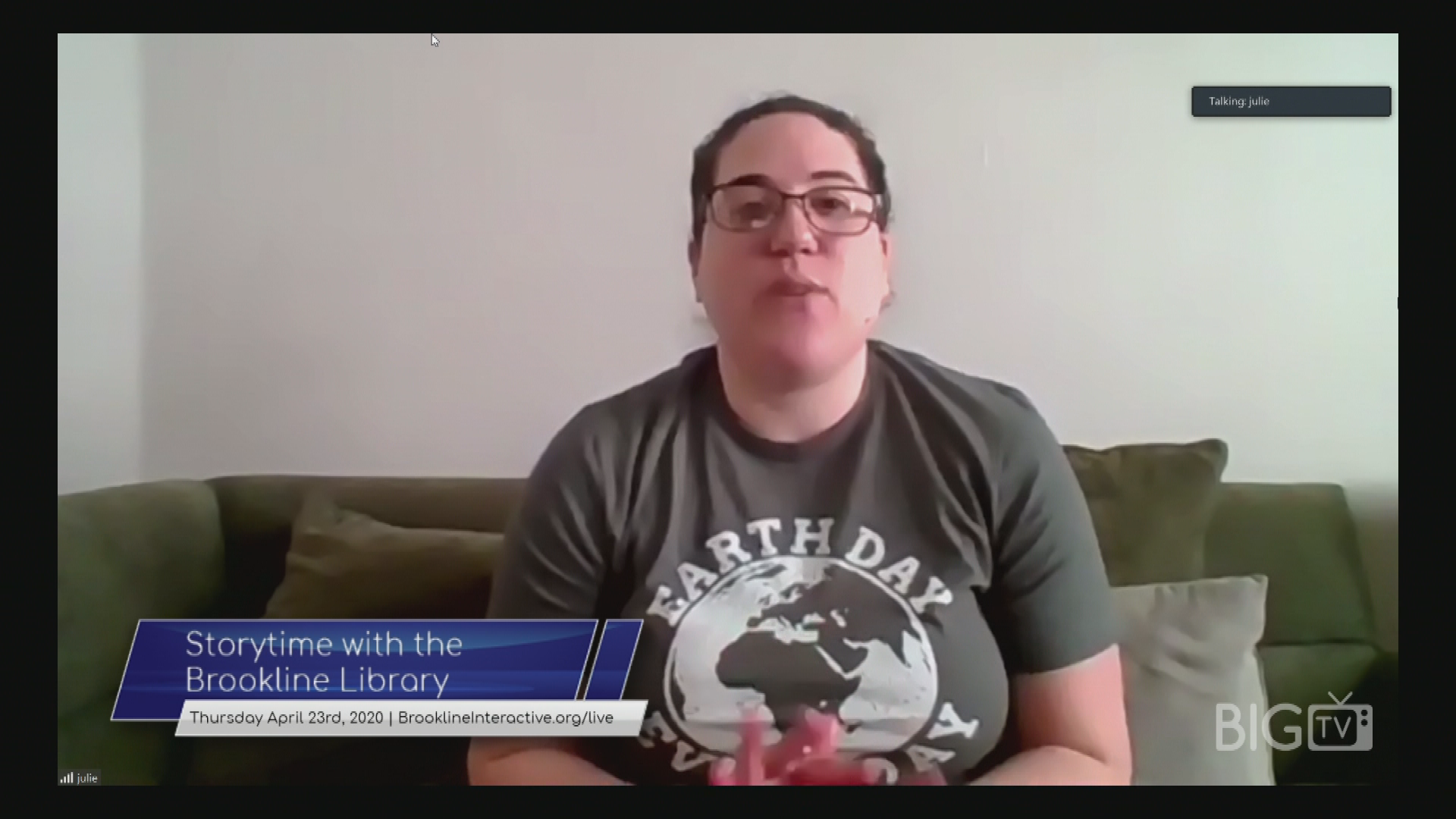 Storytime with the Brookline Public Library - April 23rd, 2020