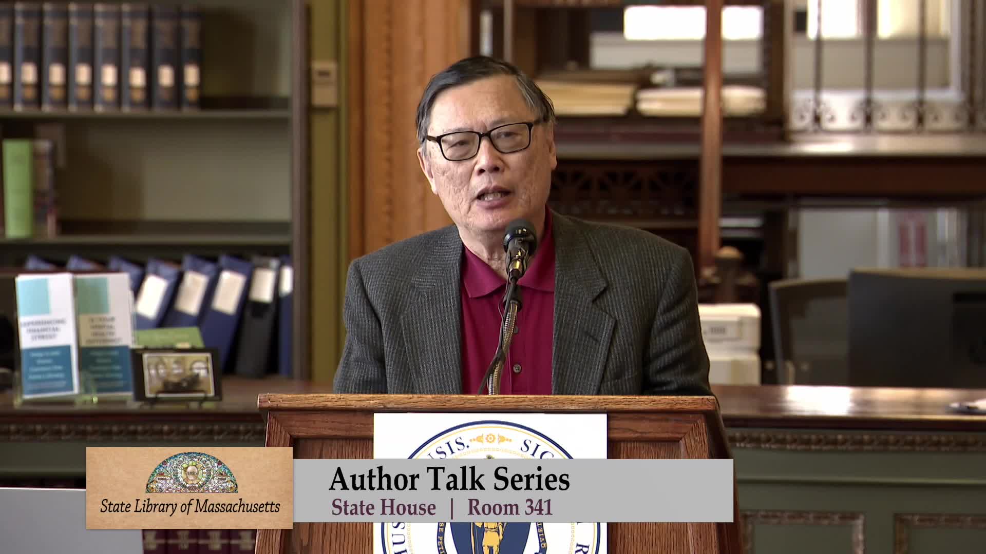 MA State Library Author Talks—with Michael Liu: May 9th, 2023