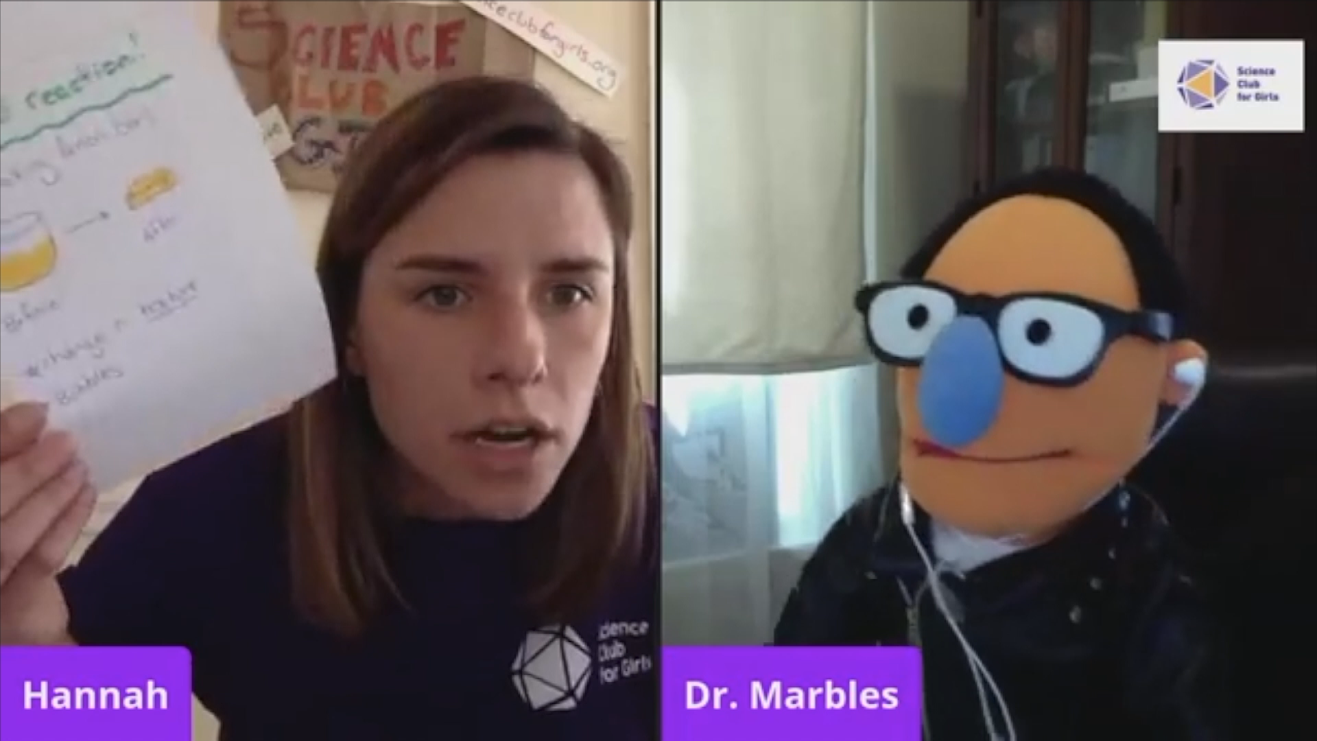 Science Club for Girls Live Episode 4