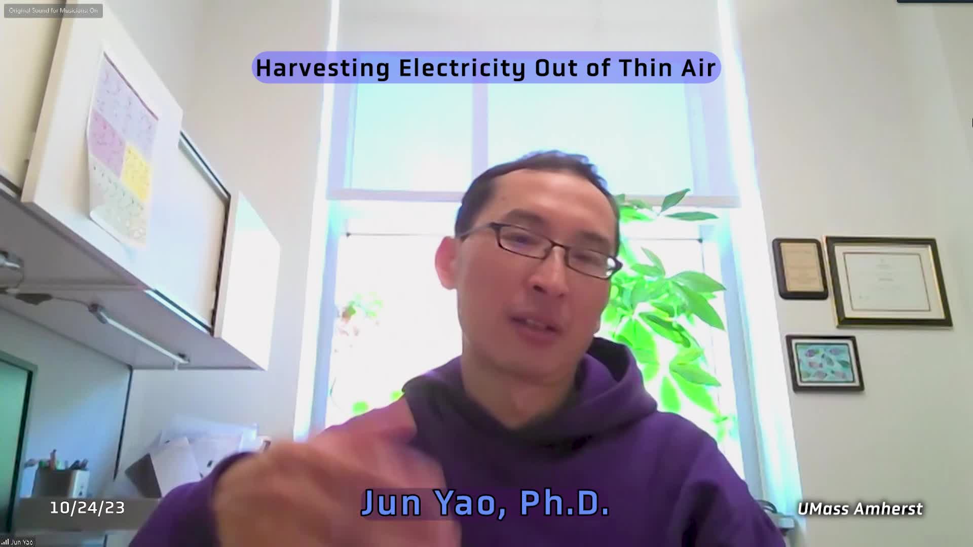 Contemporary Science Issues and Innovations - Harvesting Electricity Out Of Thin Air
