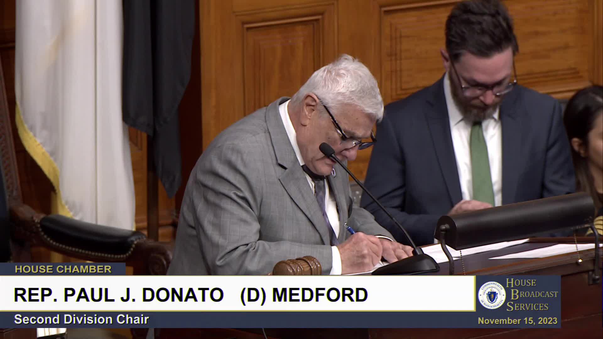 MA House of Representatives Session: November 15th, 2023