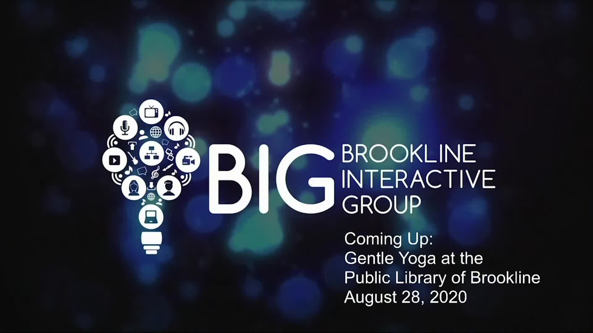 Gentle Yoga at the Public Library of Brookline - August 28, 2020
