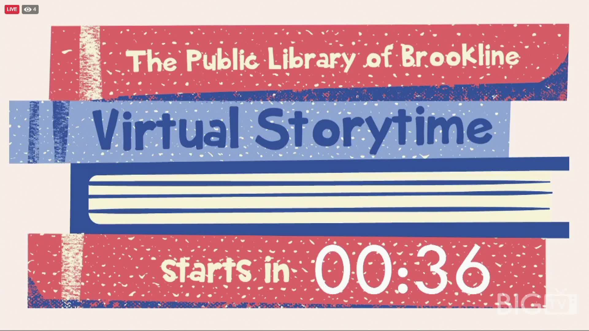 Storytime with the Brookline Public Library - September 14th, 2020
