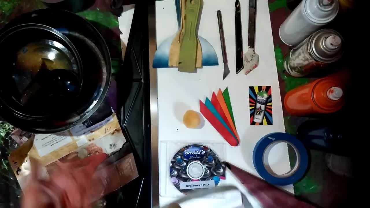 Spraycasso Spray Paint Tutorial with Arturo Spraycasso - Dreamworld