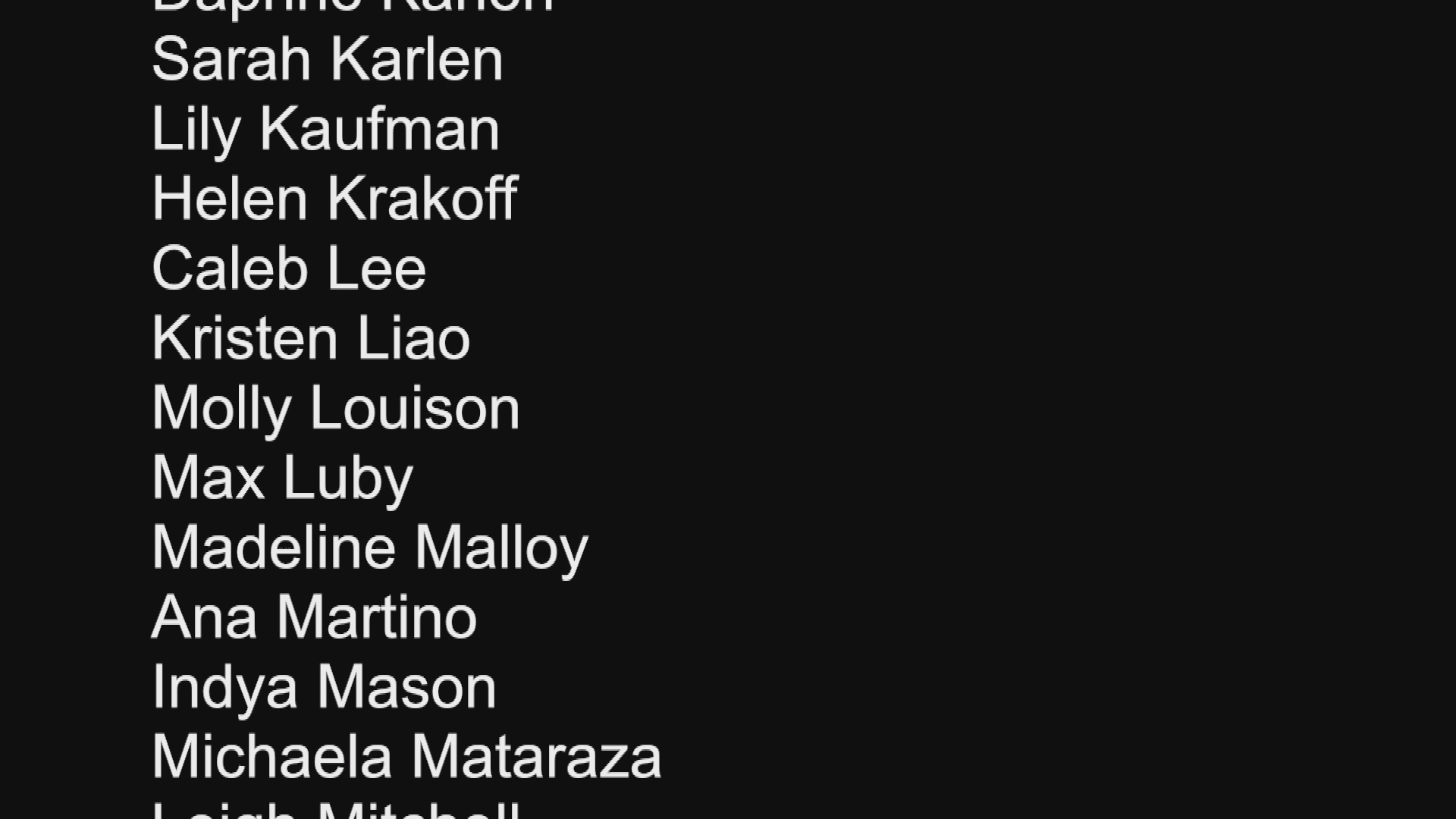 Let Us Rise as a People Night 1