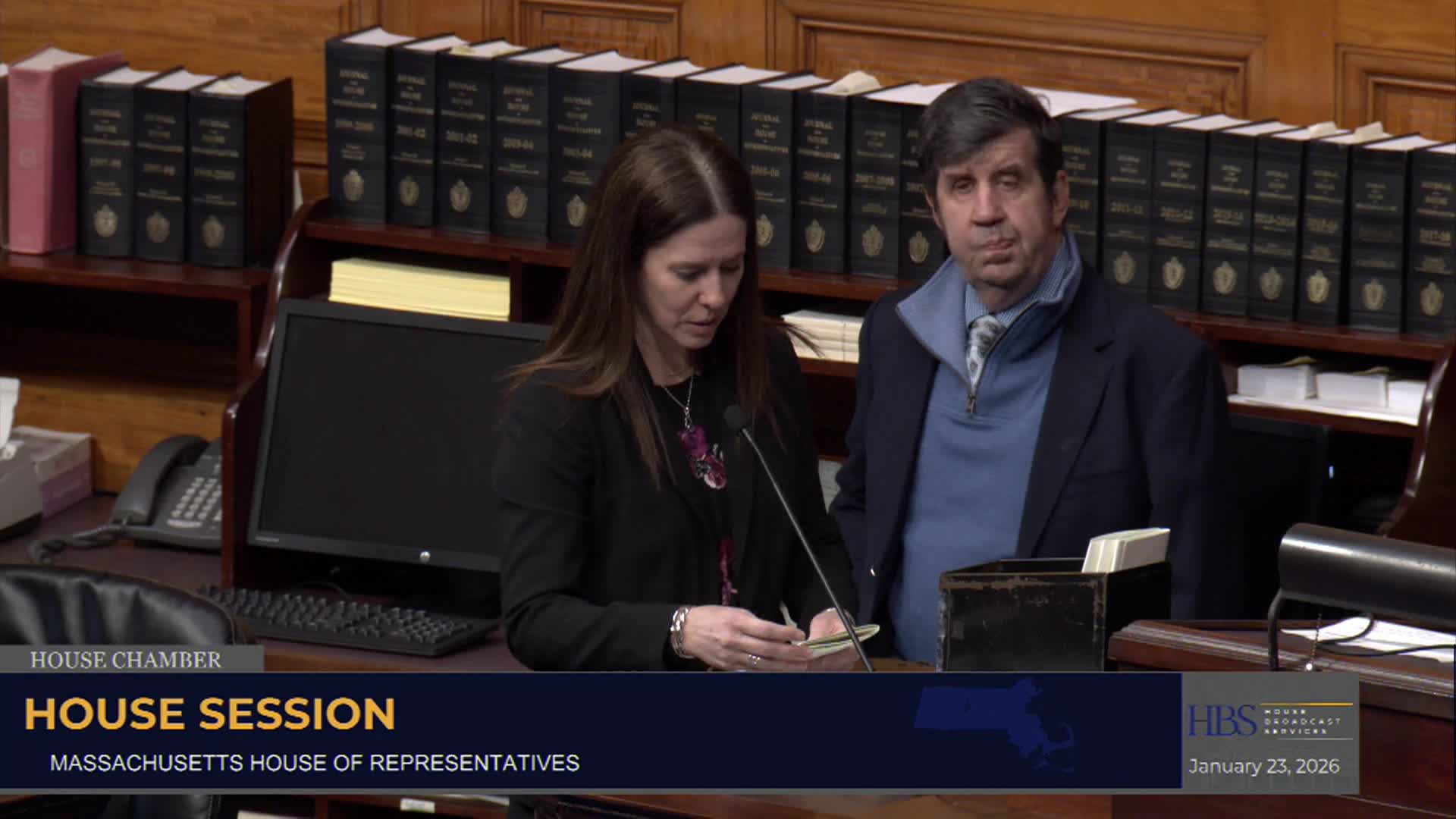 MA House of Representatives Session January 23rd 2026