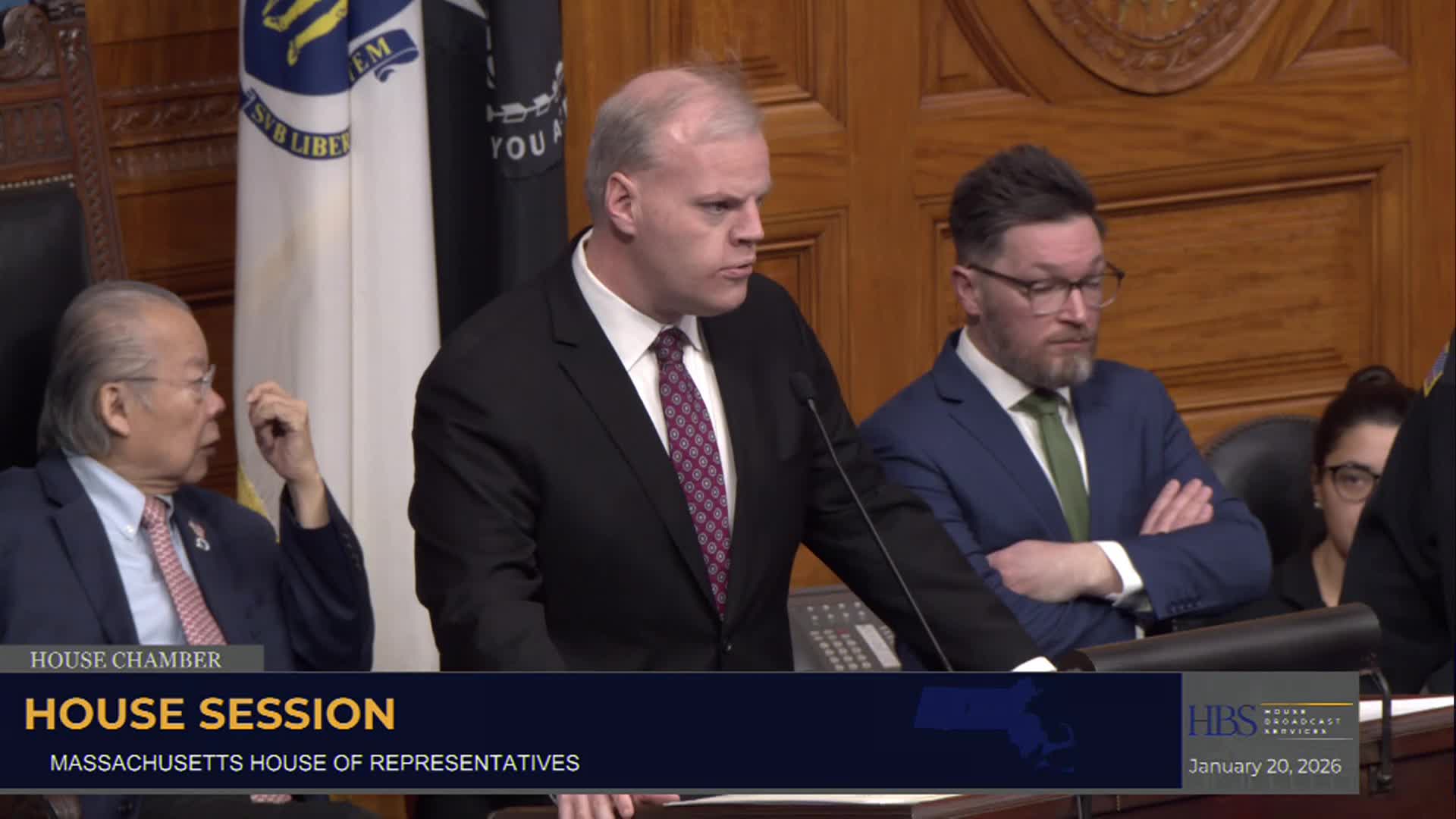 MA House of Representatives Session January 20th 2026