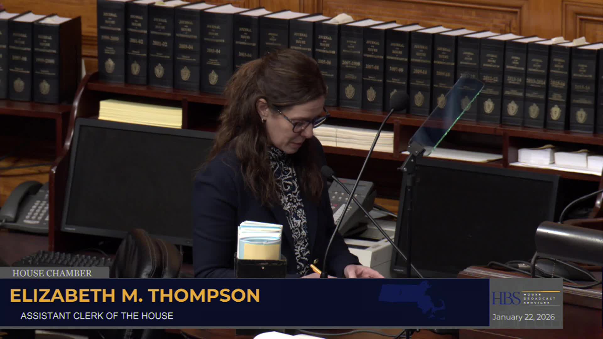 MA House of Representatives Session January 22nd 2026