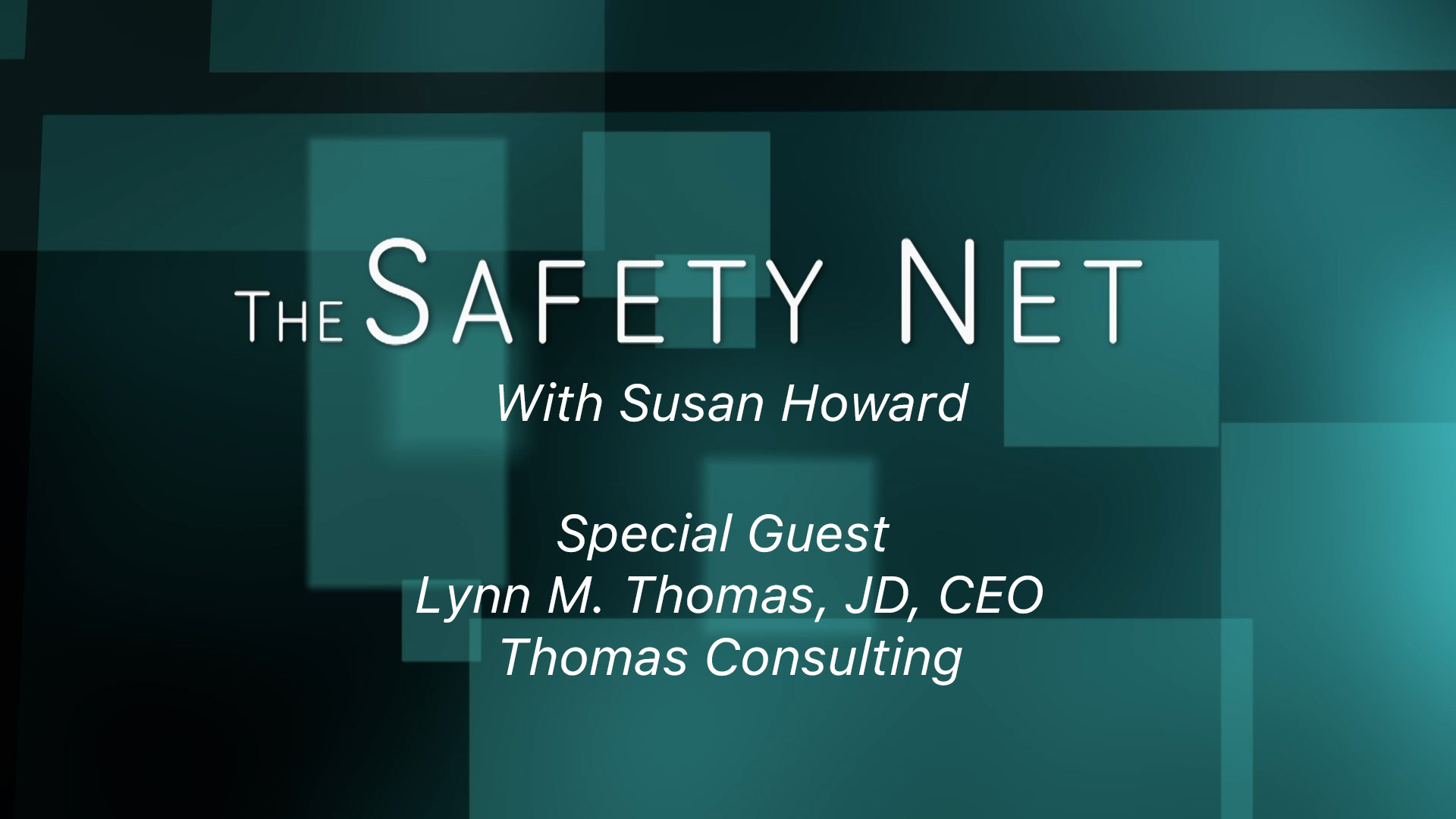Safety Net-With Lynn M. Thomas of Thomas Consulting